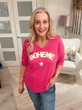 Boheme Soft Knit Star Top