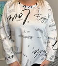 Printed Scuba Top – One Size (14–20)