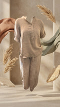 Linen Coord Set - Top & Trousers