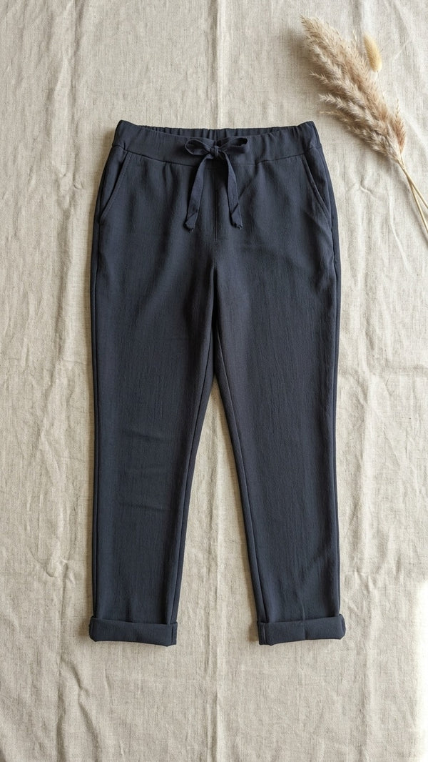 Tapered Drawstring Jogger Trousers