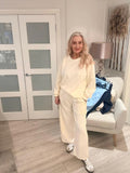 Scuba Wide-Leg Co-Ord Set