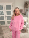 Scuba Wide-Leg Co-Ord Set