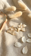 Soft Petal Luxe Stud Earrings
