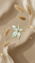 Soft Petal Luxe Stud Earrings