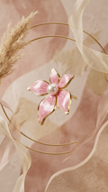 Soft Petal Luxe Stud Earrings