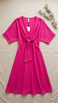 Ruffled Pleated Maxi Dress
