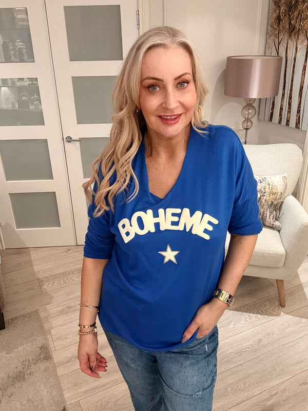 Boheme Soft Knit Star Top